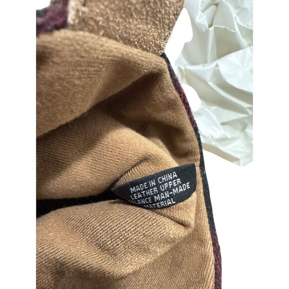 Bjorndal Women Austin Ankle Boot 10 Tan Aztec Knit Western Rodeo Boho Cowboy Y2K - Picture 9 of 9